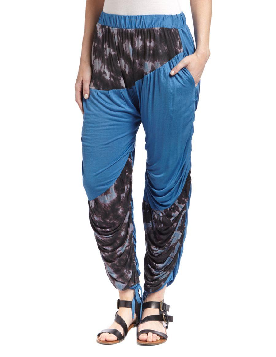 Viscose Tie Up Harem Pants