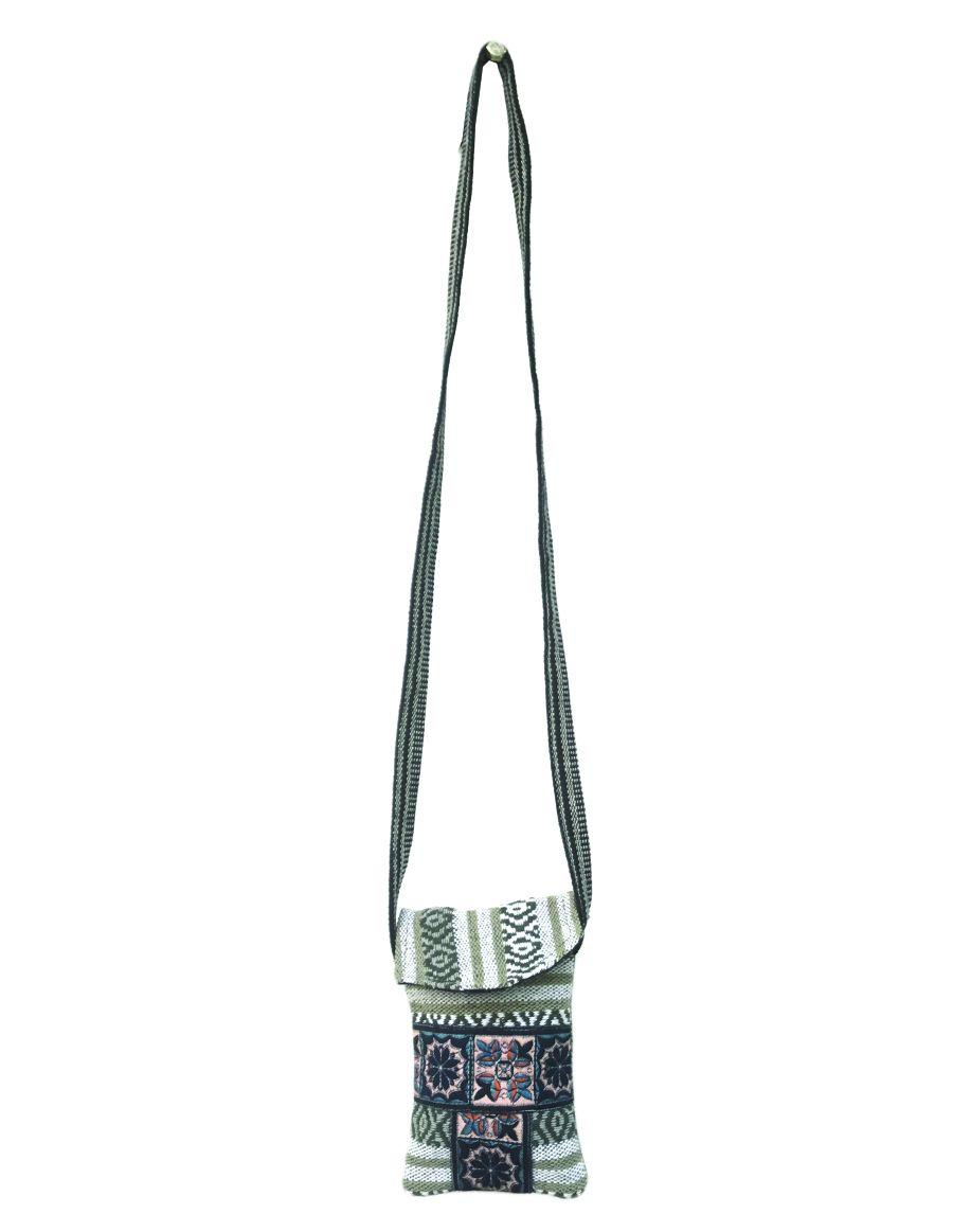 Tribal Cotton Mini Hobo Bag