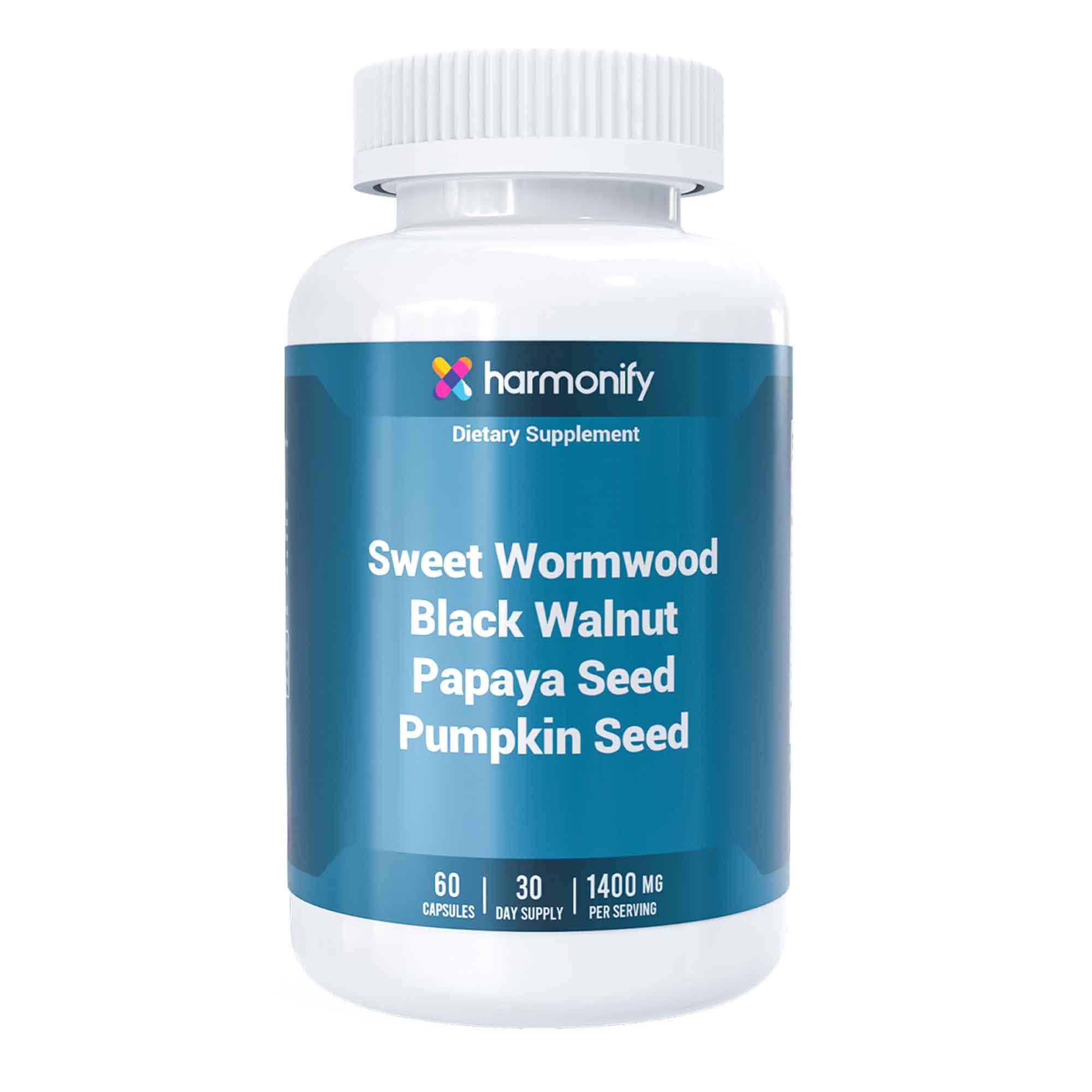 HARMONIFY Sweet Wormwood, Black Walnut, Papaya Pumpkin Seed image