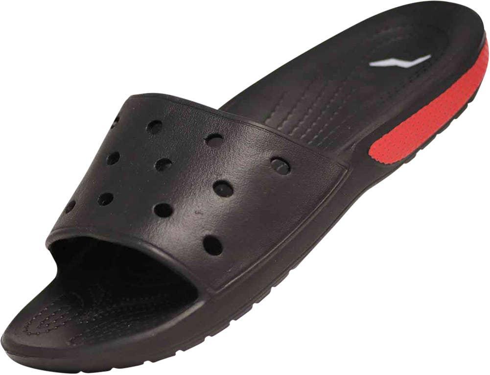 Norty Women's Sizes 6-11 Slide Sandal C1206L Black Prepack image