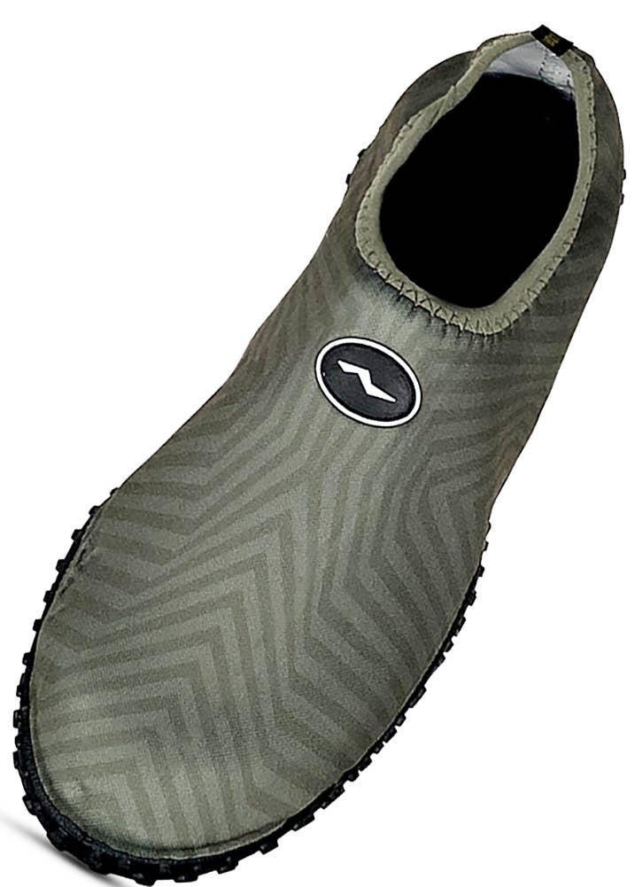 Norty Men's Water Shoe Grey Chevron, H1005 image