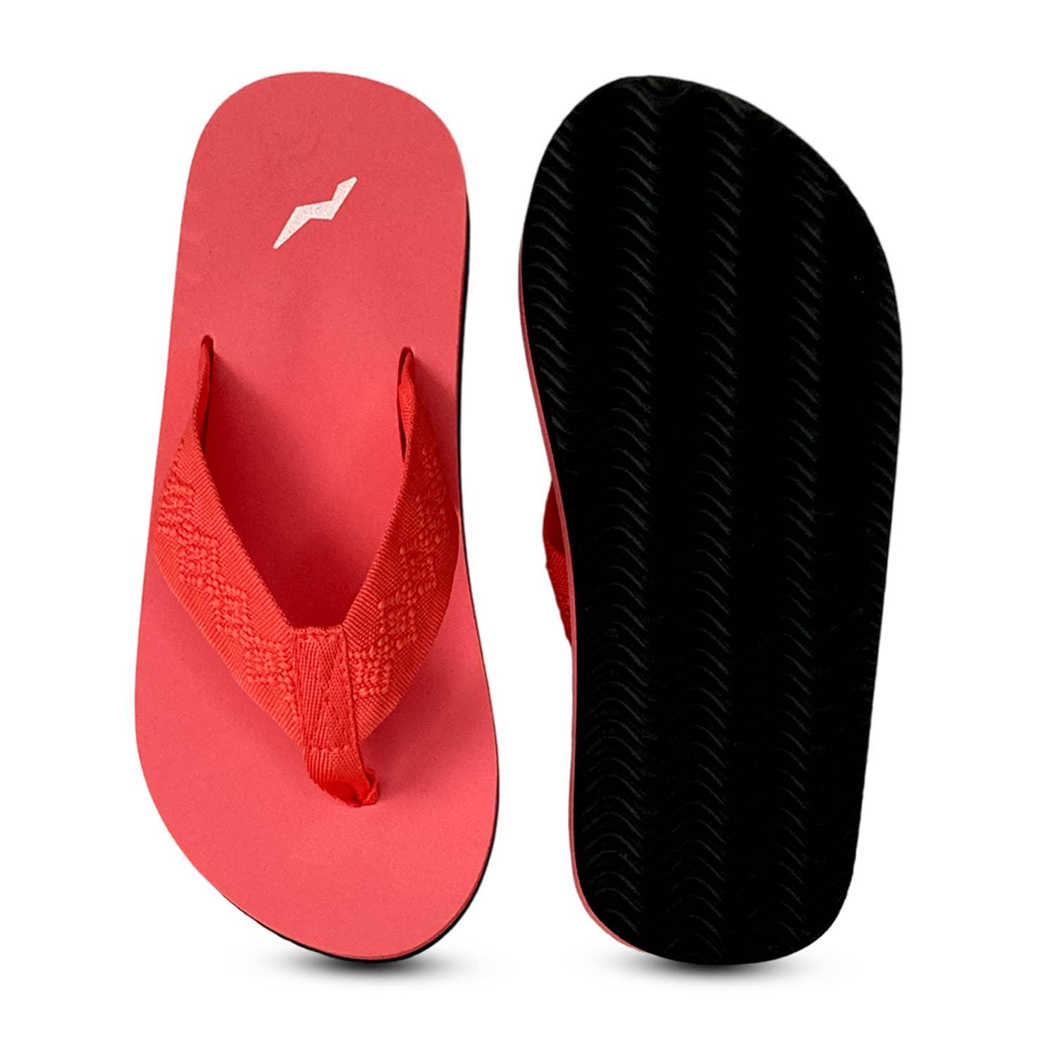 Norty Women's Comfort Sandal Flip Flop, 12237 Coral Prepack image
