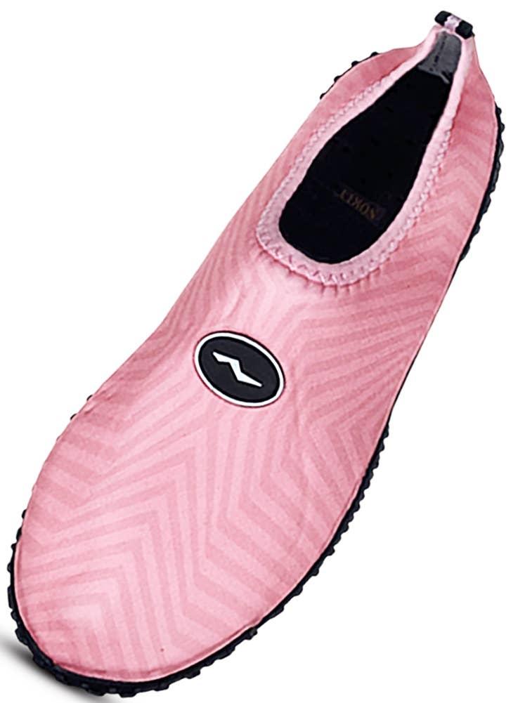 Norty Women's Water Shoe Pink Chevron, H1103 image