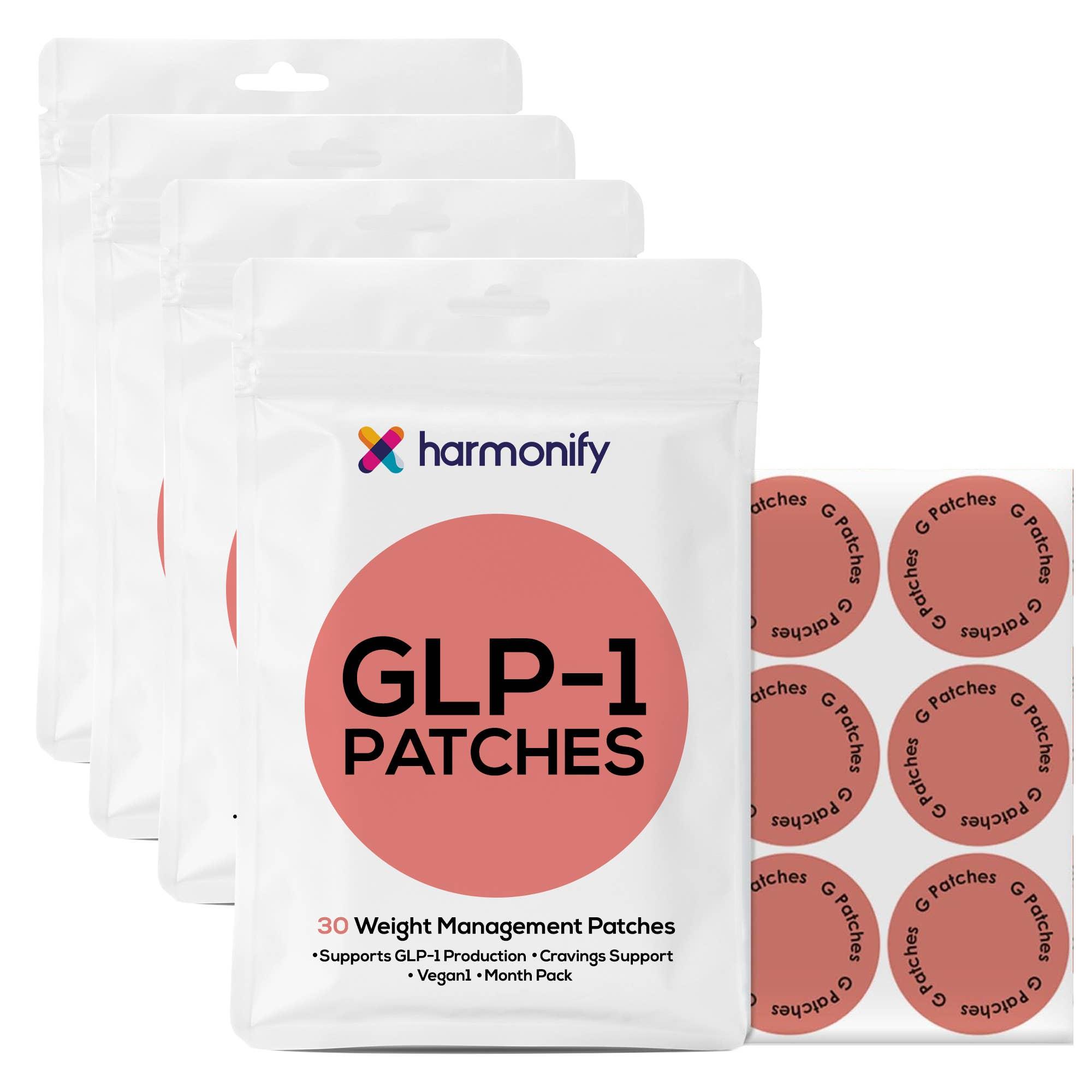 HARMONIFY GLP-1 Patches – L-Glutamine, Berberine & Chromium image