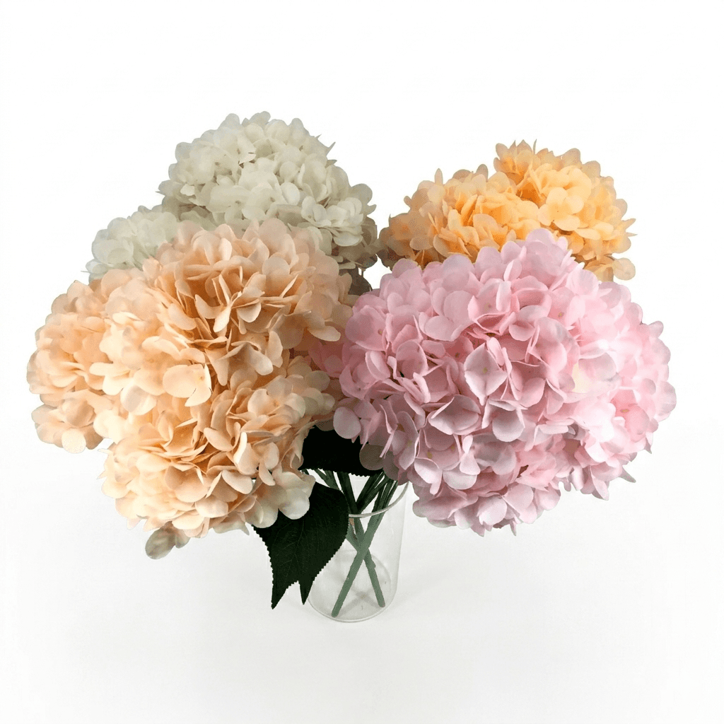 20 Inch Artificial Hydrangea Bush, Wholesale image