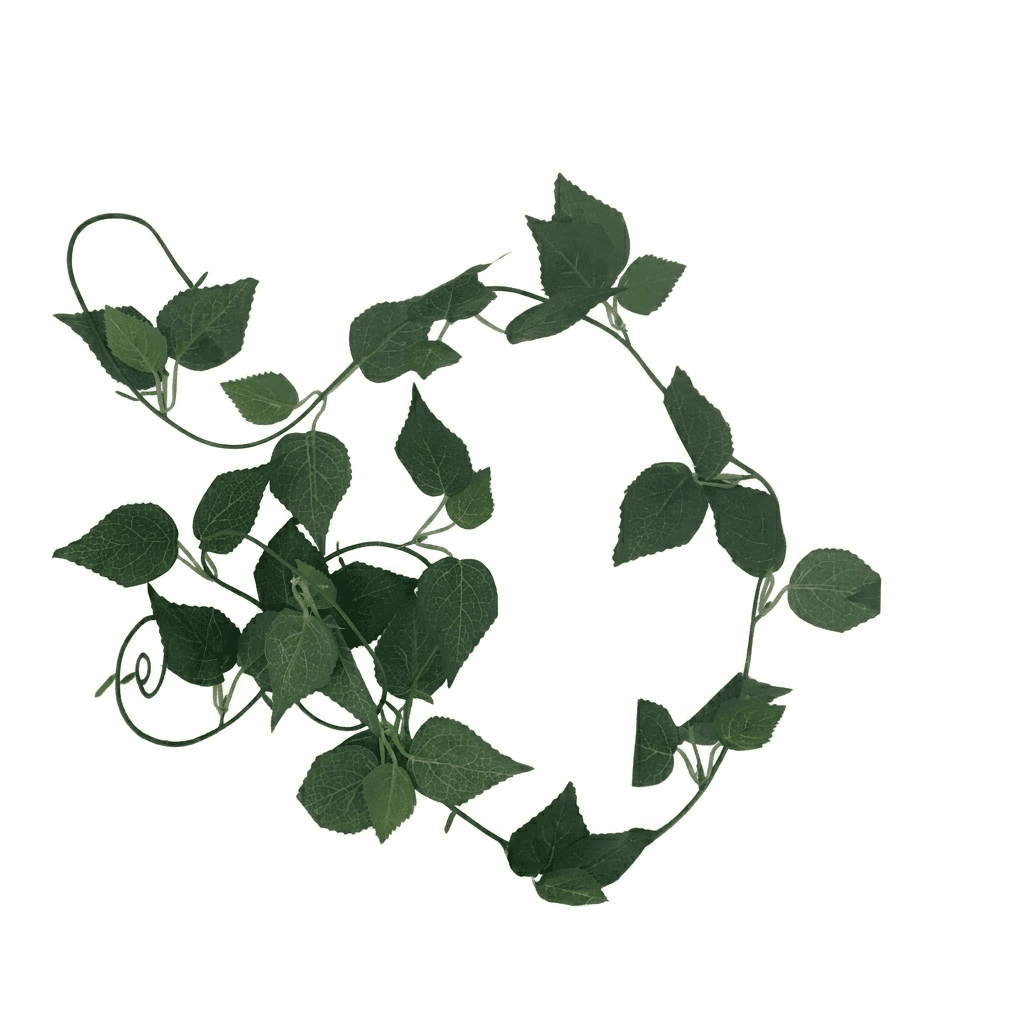 6ft Artificial Green Leaf Garland, Wholesale image