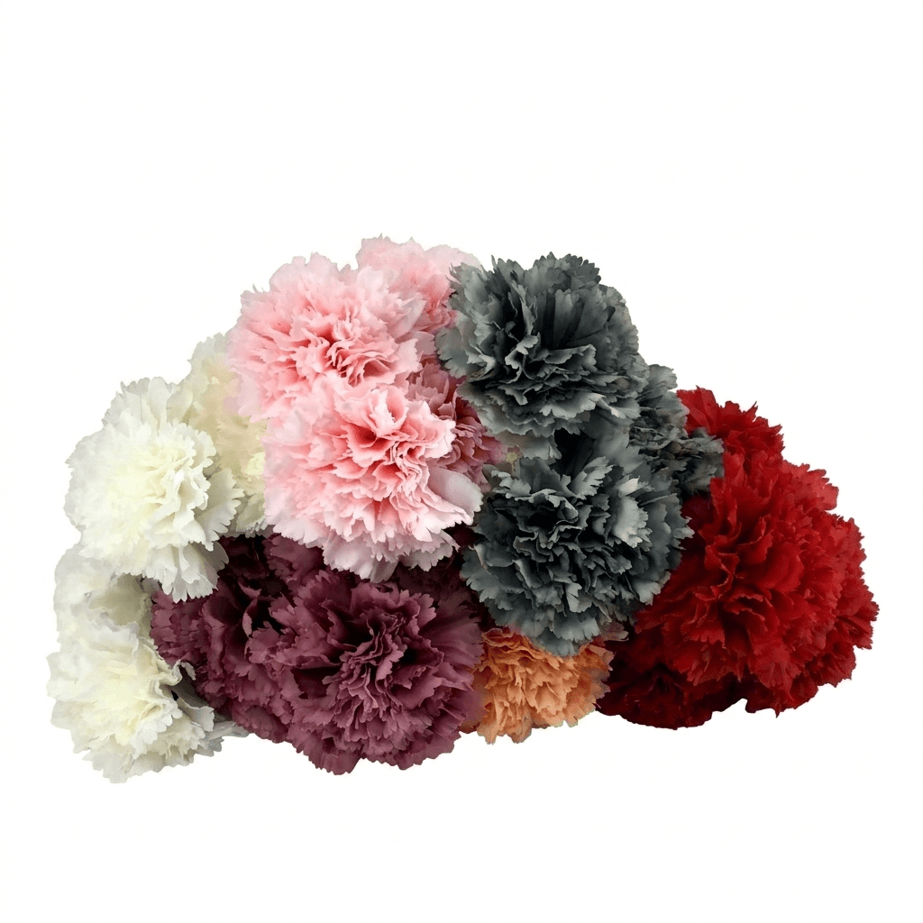 24 Inch 3-Headed Artificial Carnations, Wholesale image
