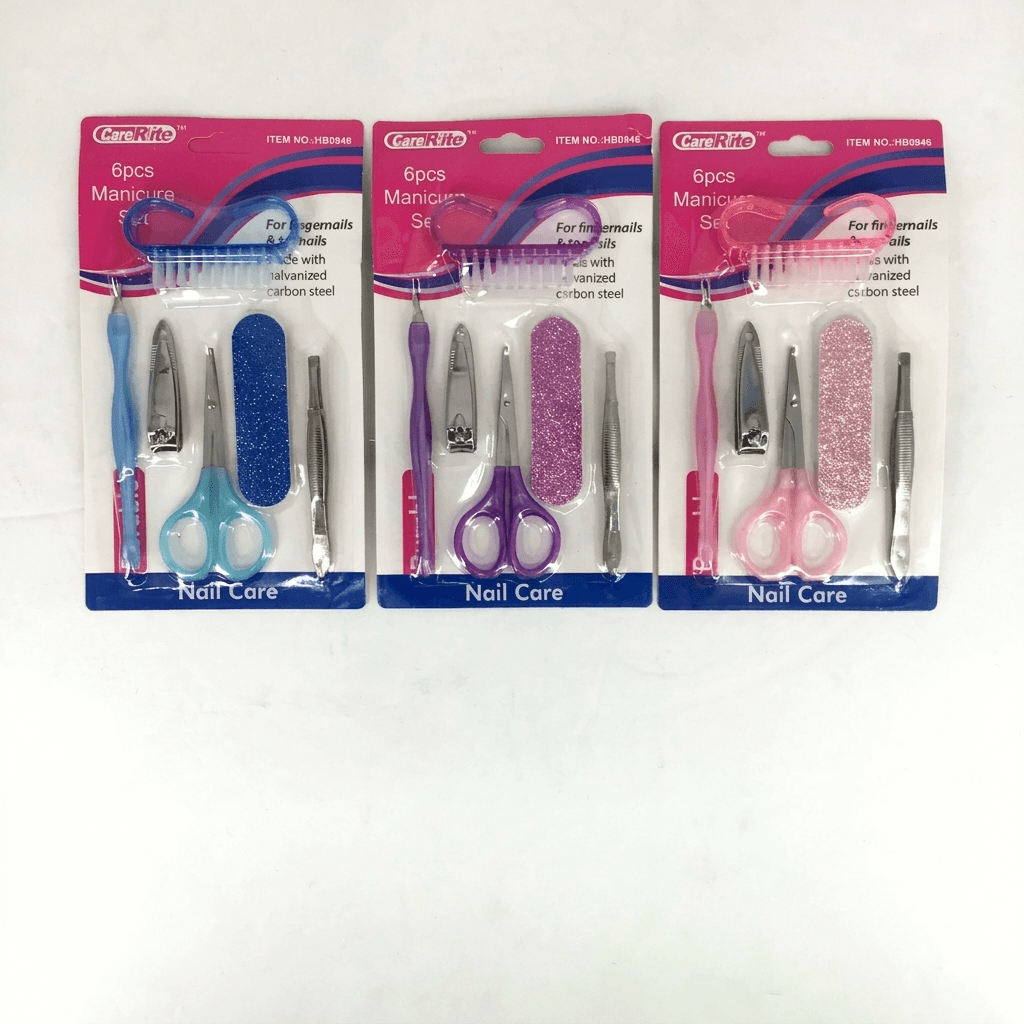 CareRite 6-Piece Manicure & Nail Care Set, Wholesale image