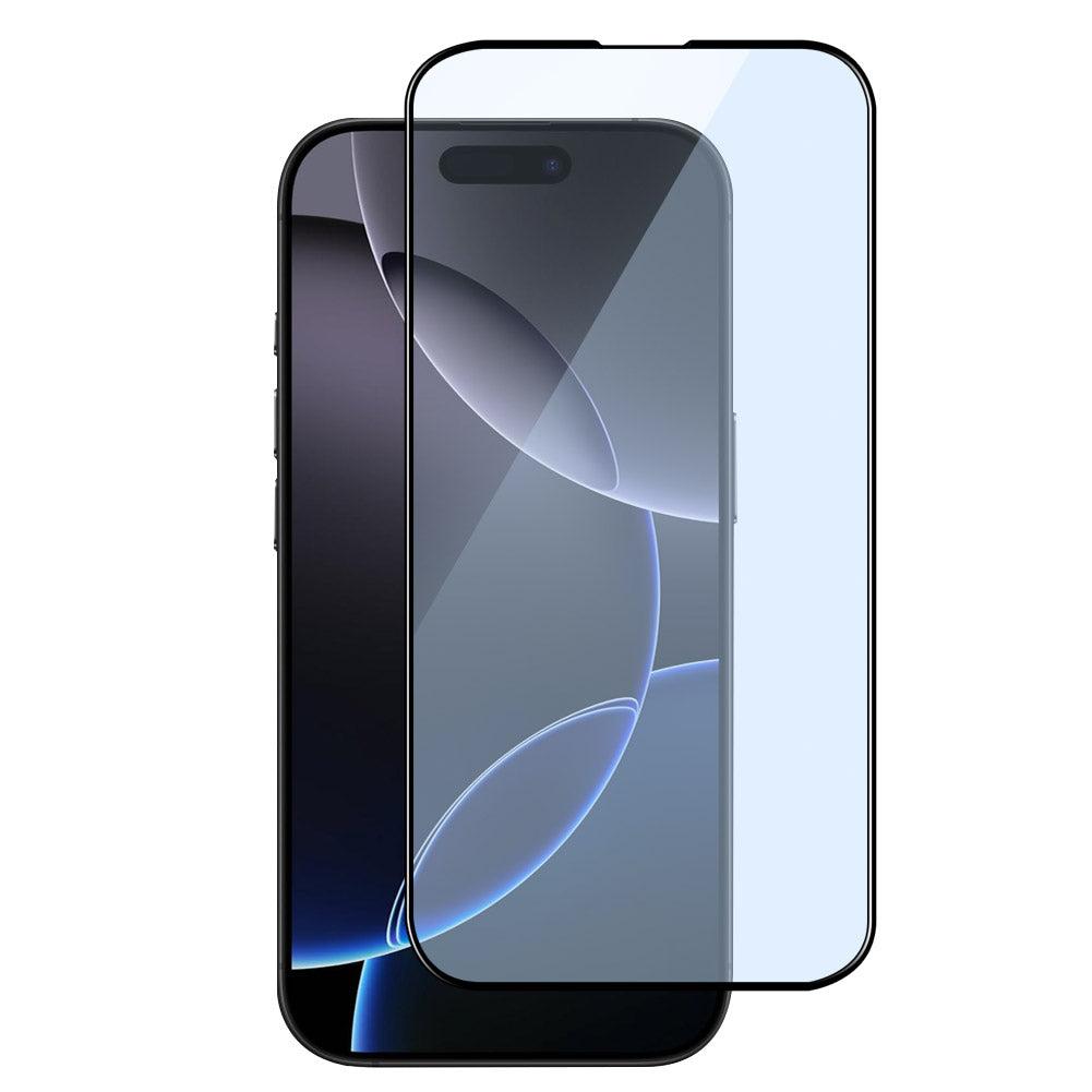 For iPhone 16 Plus 6.7 inch Blue Light Filter Tempered Glass Screen Protector image