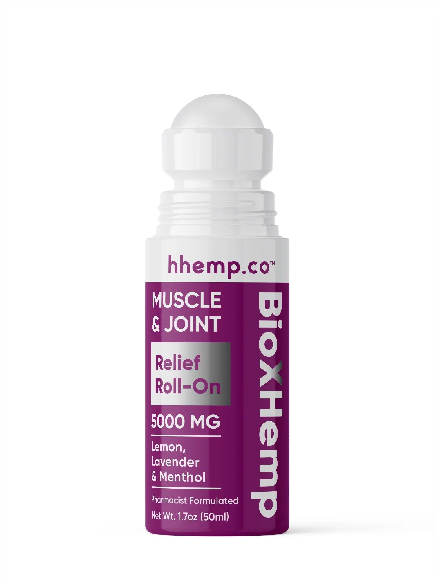 BioXHemp Muscle & Joint Relief Roll-On - 5000 MG | 1.7oz image