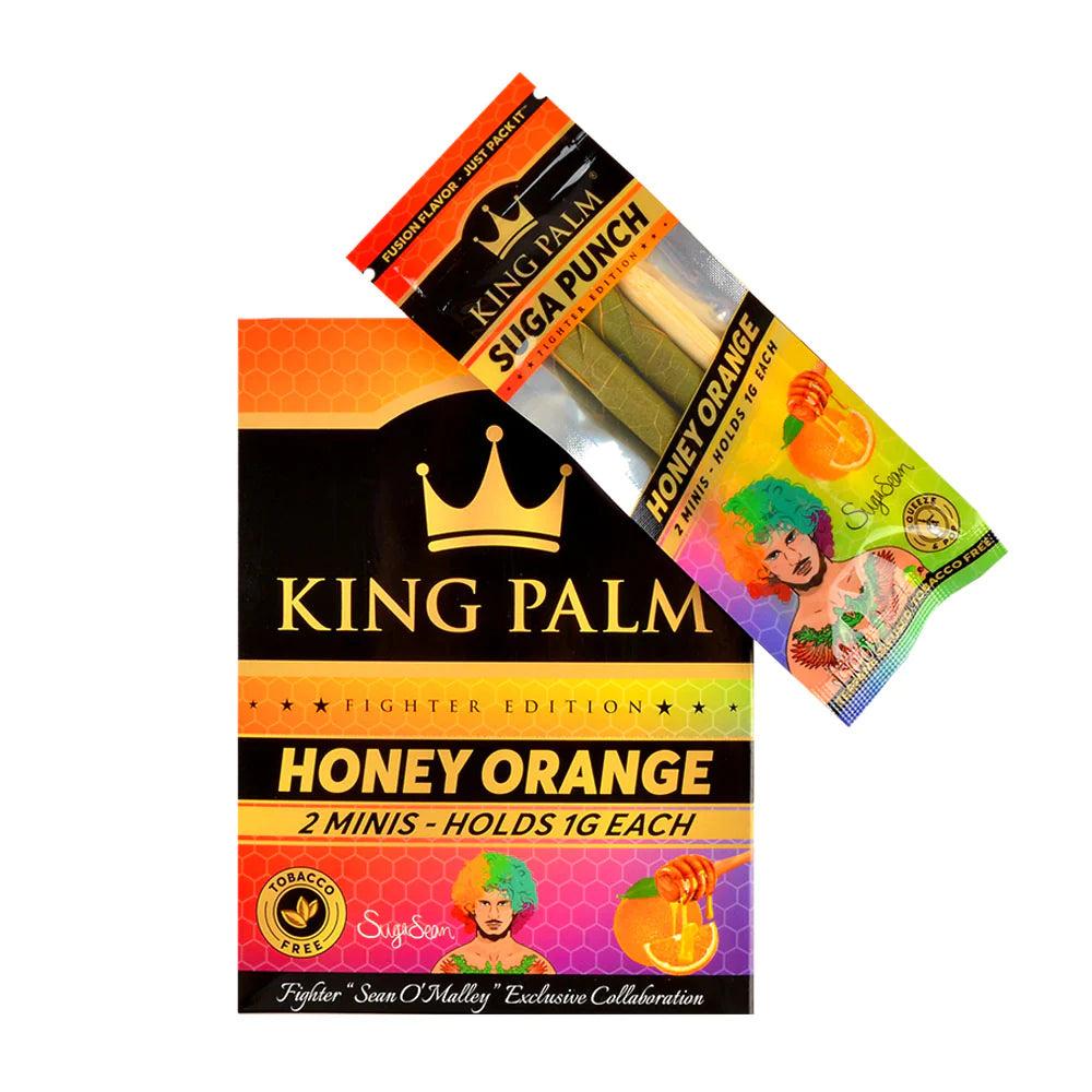 King Palm 2 MINIS -Holds 1G Each | Squeeze & POP | 20Pouches/Display image