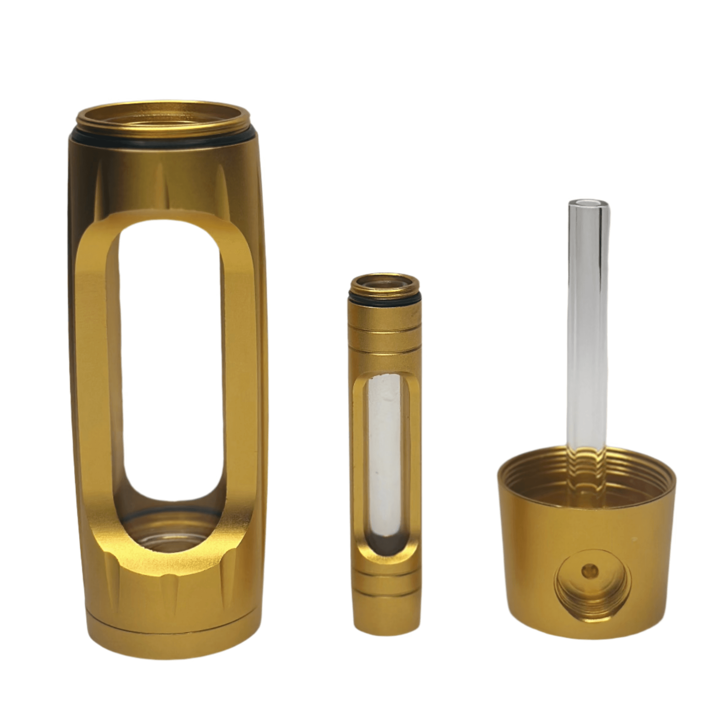 Dual Function Glass Bubbler | Interchangeable Stem image