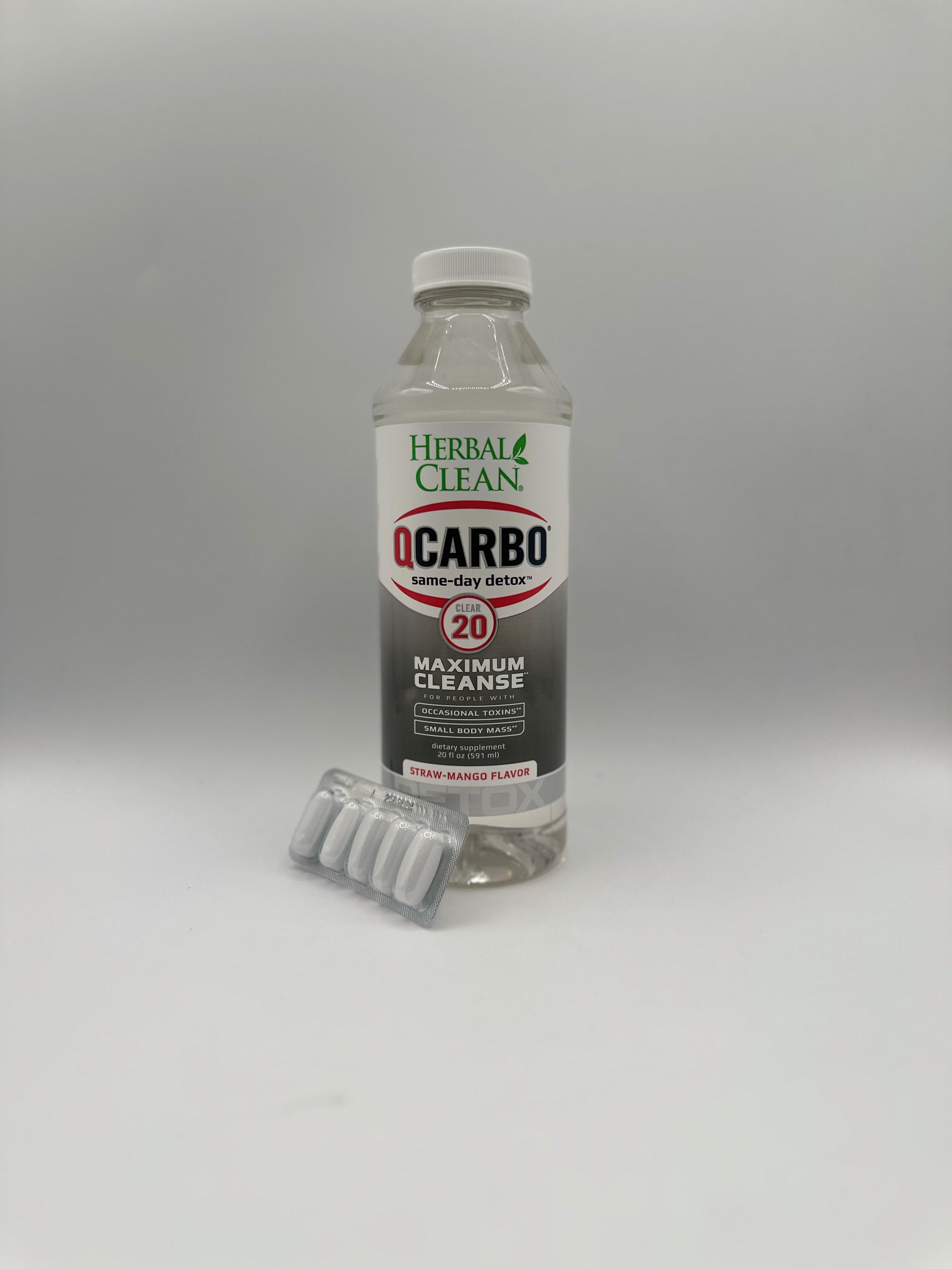 QCarbo Herbal Clean - 20oz Clear Detox Kit | Single Unit image