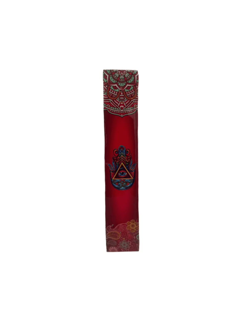 Hamsa Hand Incense Holder - 11 Inch Wooden Ashcatcher (Pack of 2) | Wholesale Spiritual Decor for Head Shops & Gift Stores image