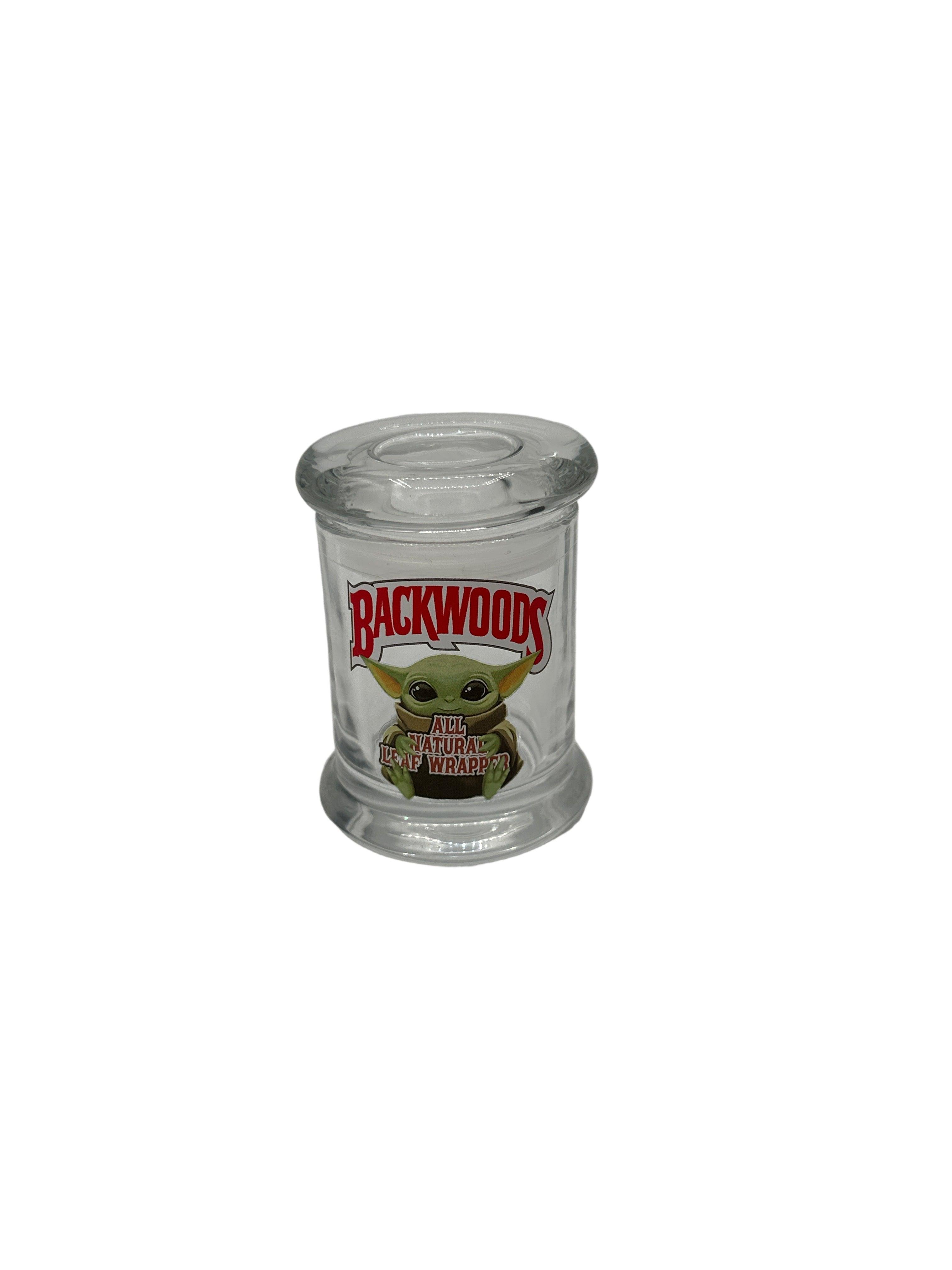 Small Custom Printed Airtight Glass Jar - Single Unit | Wholesale image