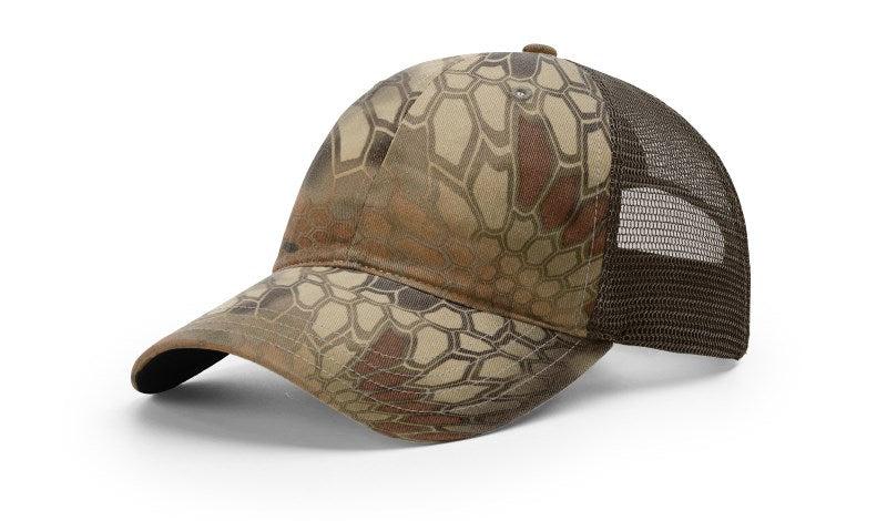 Richardson 111P | GARMENT WASHED PRINTED TRUCKER image