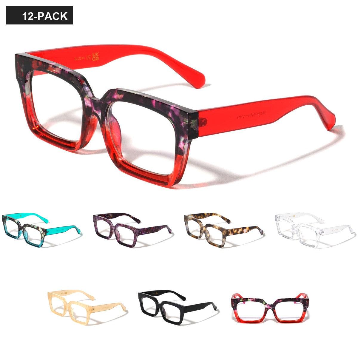 Blue Light Blocking Women's Wholesale Glasses BL2016 image
