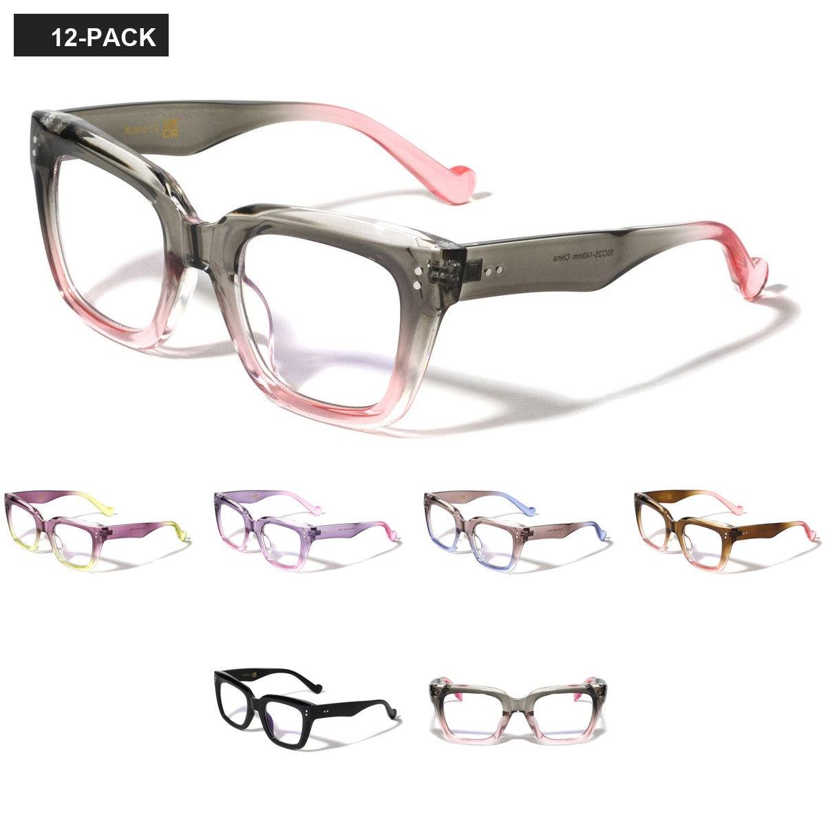 Blue Light Blocking Women's Wholesale Glasses BL2018 image
