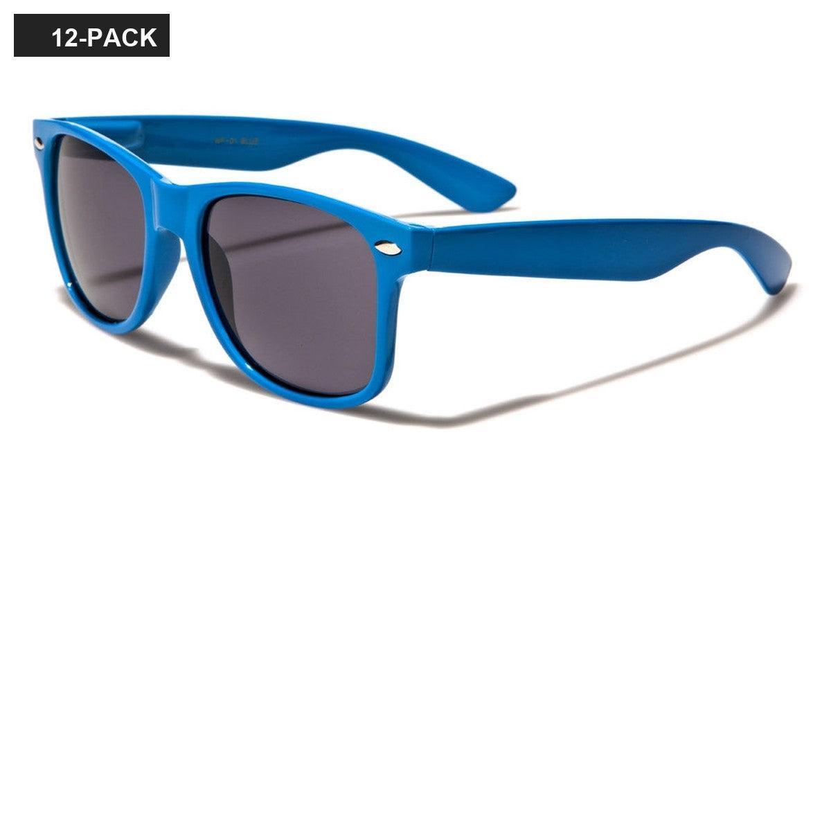 Classic Blue Unisex Sunglasses Wholesale WF01-BLUE image
