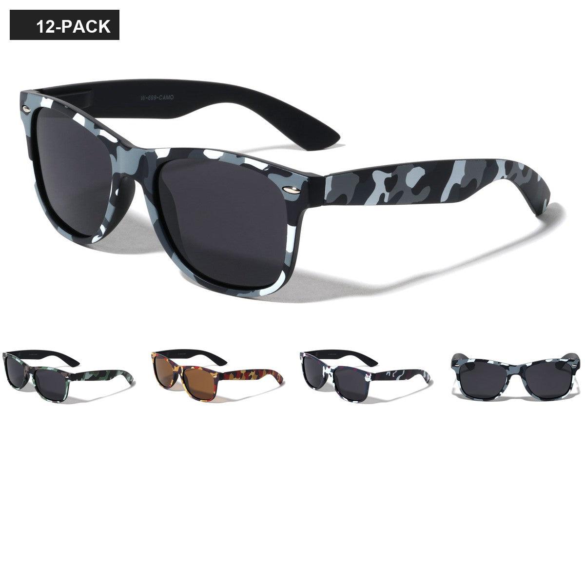 Classic Camouflage Unisex Wholesale Sunglasses W-699-CAMO image