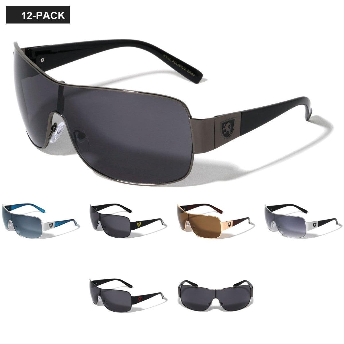 Khan Rectangle Unisex Sunglasses Wholesale M3310-KN image