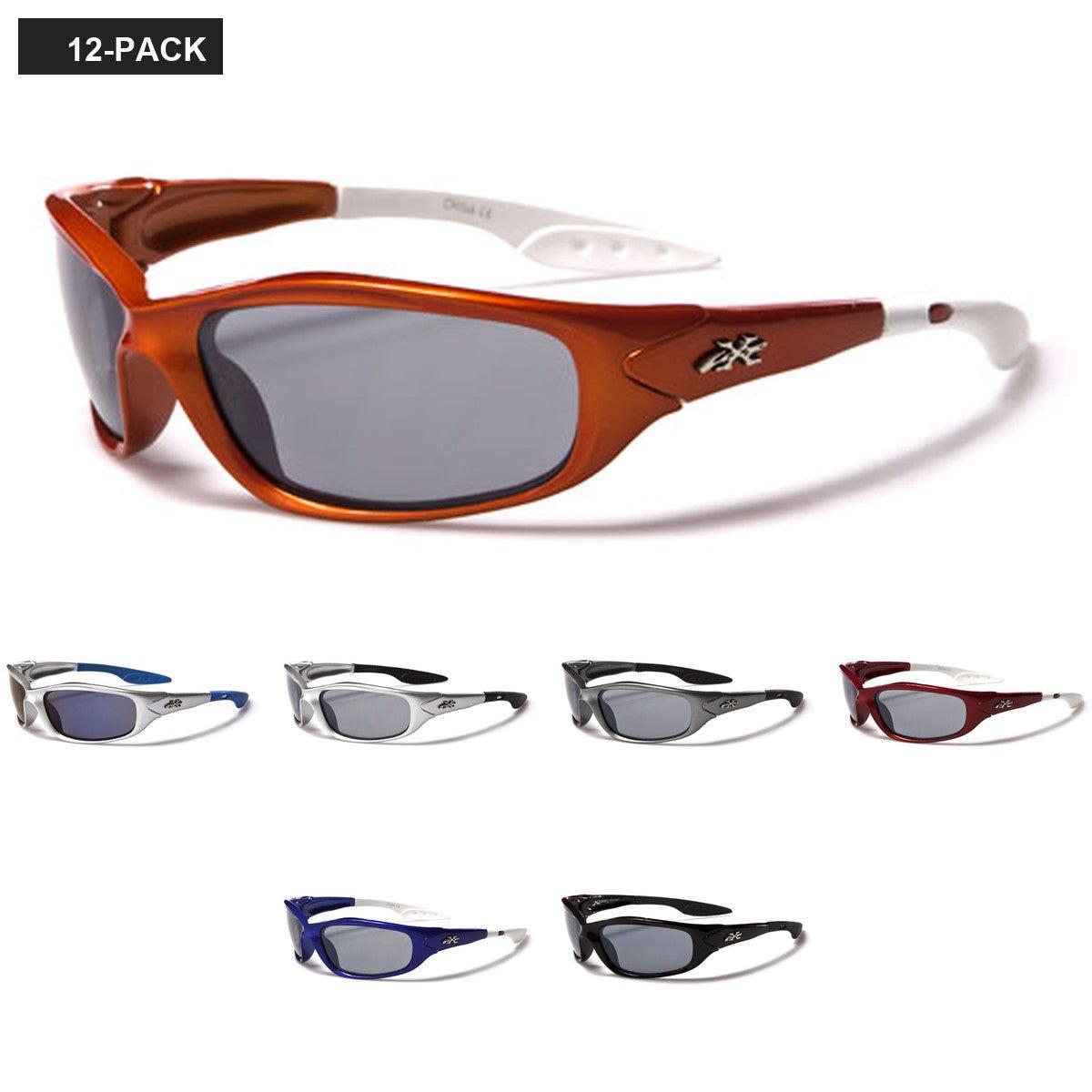 X-Loop Rectangle Kids Bulk Sunglasses KG-X2132