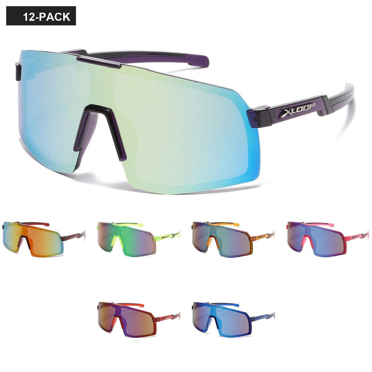 Kids Shield X-Loop Sunglasses in Bulk KG-X3696 image