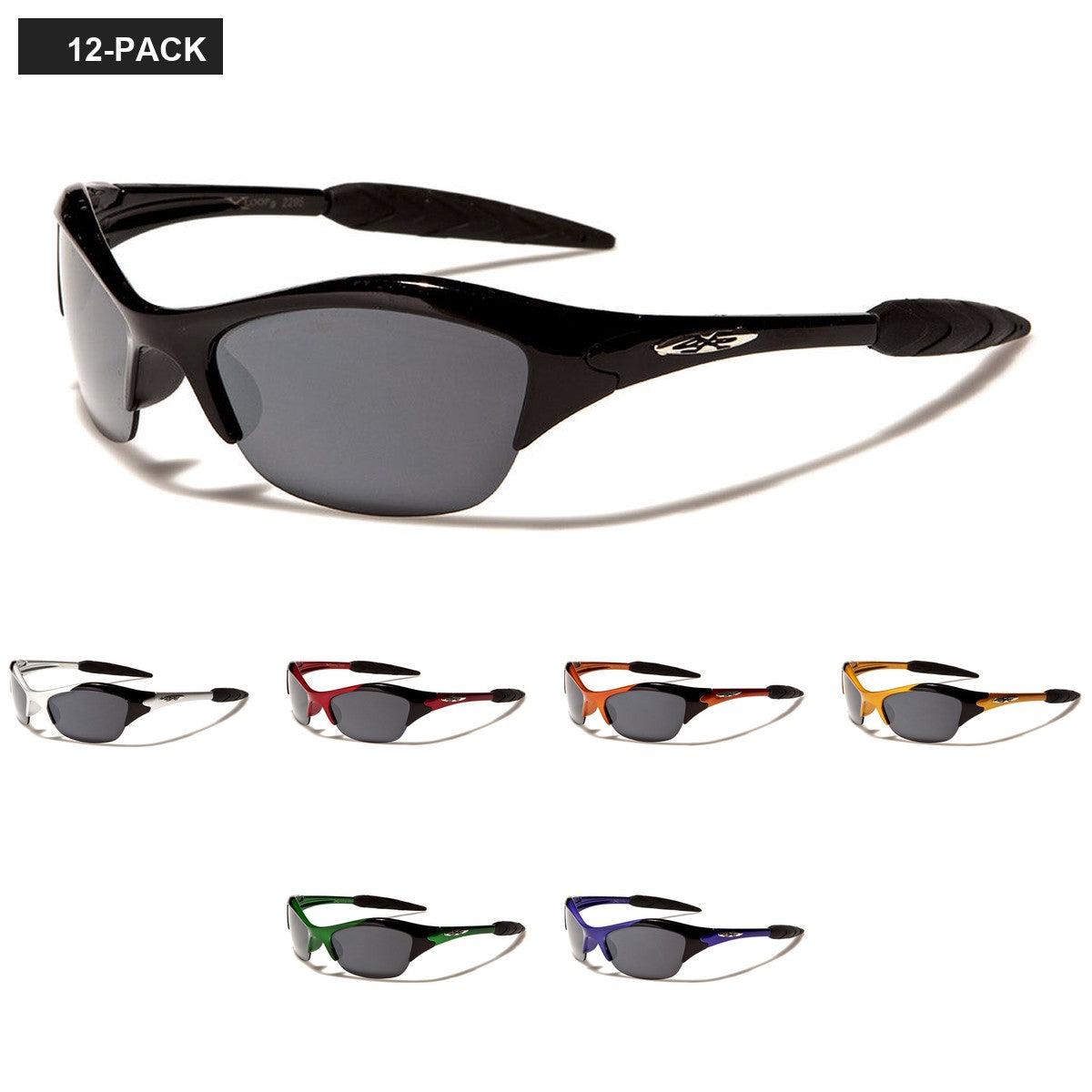 X-Loop Semi-Rimless Kids Bulk Sunglasses KG-X2295 image