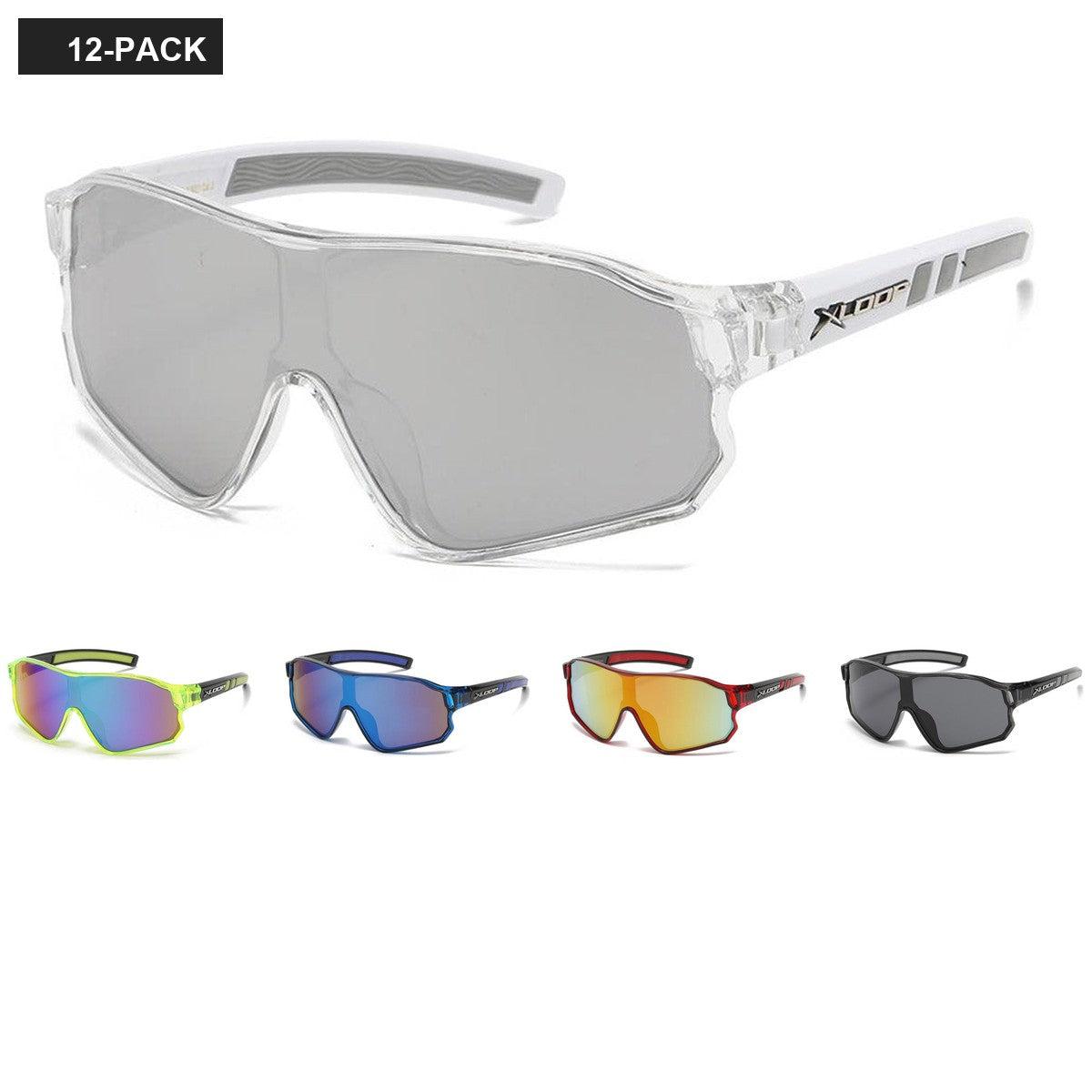 Kids X-Loop Shield Sunglasses Wholesale KG-X3631 image
