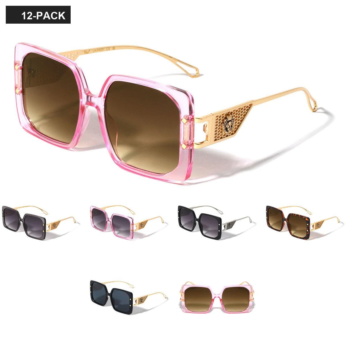 Kleo Butterfly Squared Wholesale Sunglasses LH-P4091 image