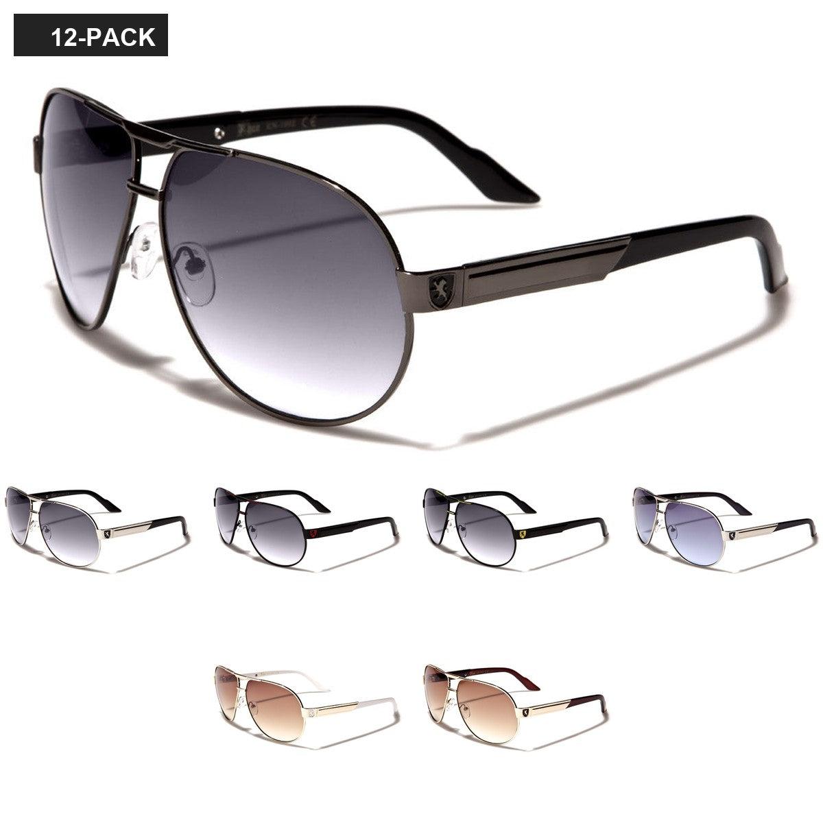 Khan Aviator Men's Sunglasses In Bulk KN-1092 image