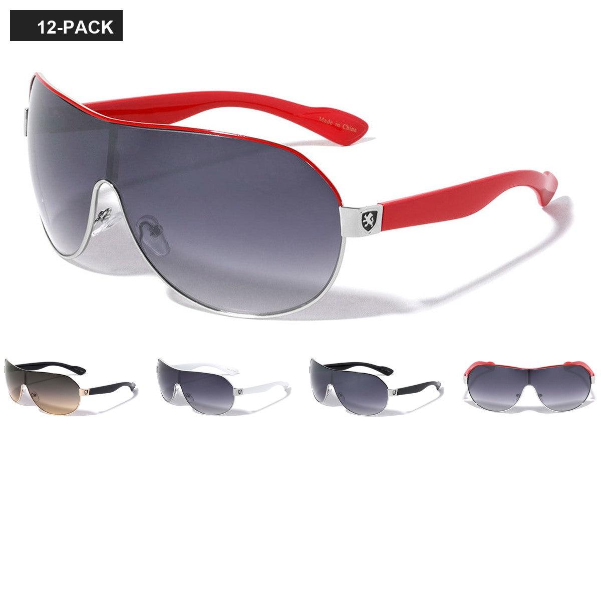 Khan Aviator Men's Bulk Sunglasses KN-1243 image