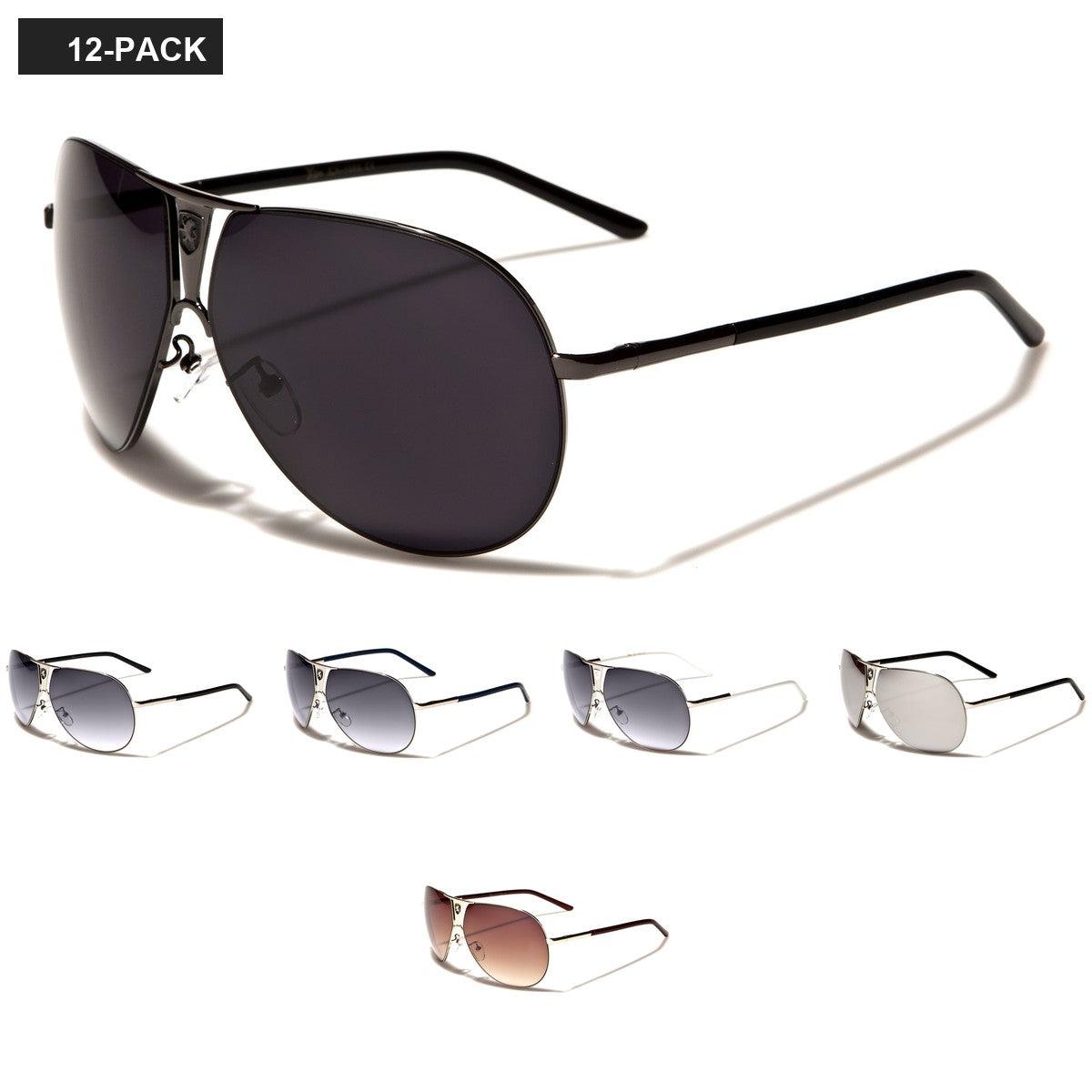 Khan Aviator Men's Bulk Sunglasses KN-1086 image