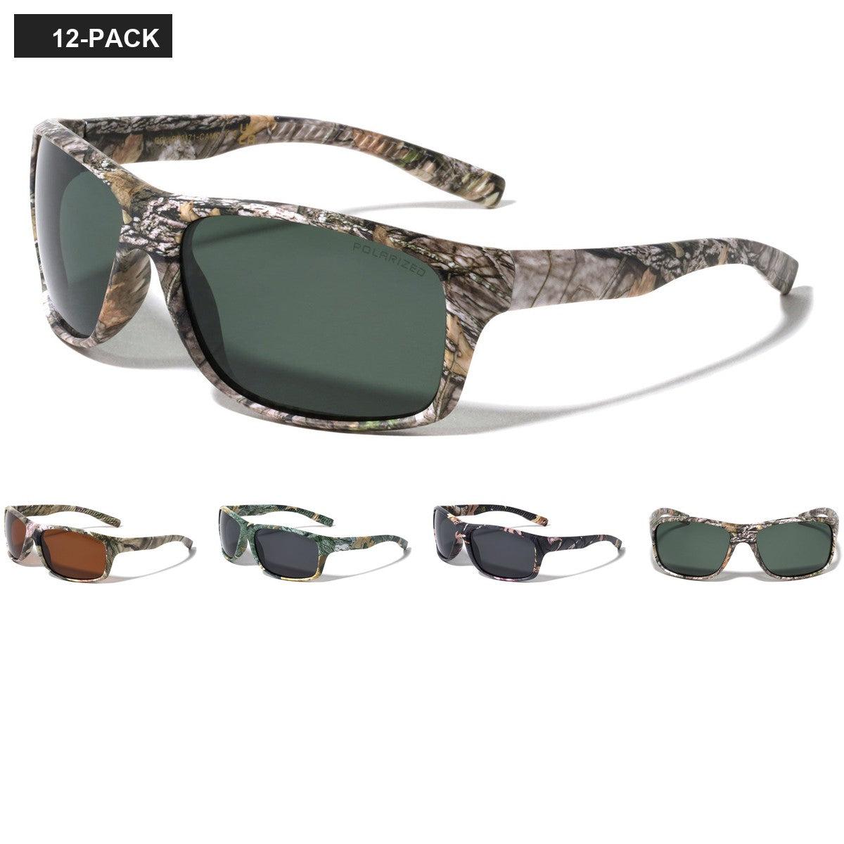 Polarized Camouflage Sports Sunglasses Wholesale POL-BP0171-CAMO image