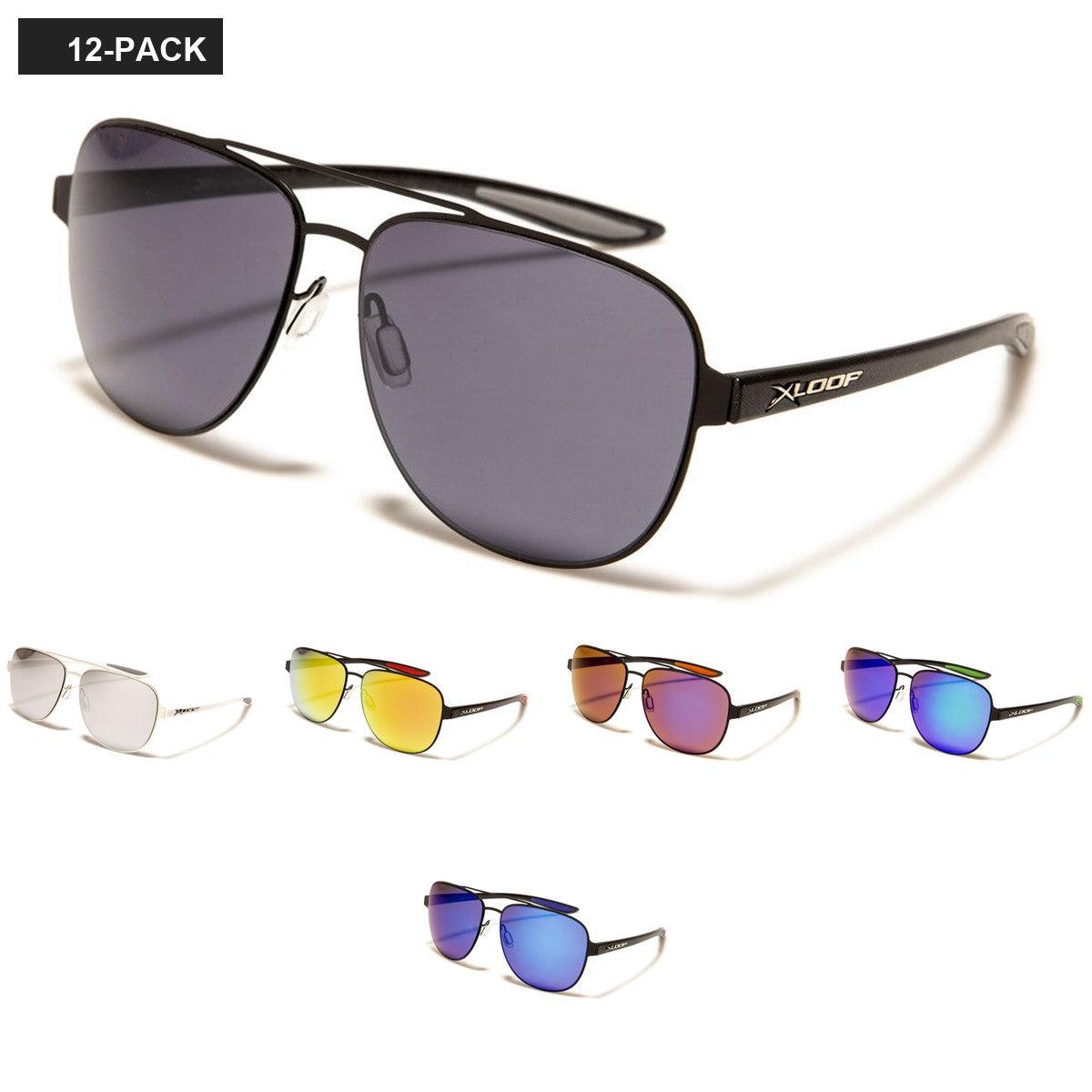 X-Loop Aviator Men's Sunglasses Wholesale XL1466 image