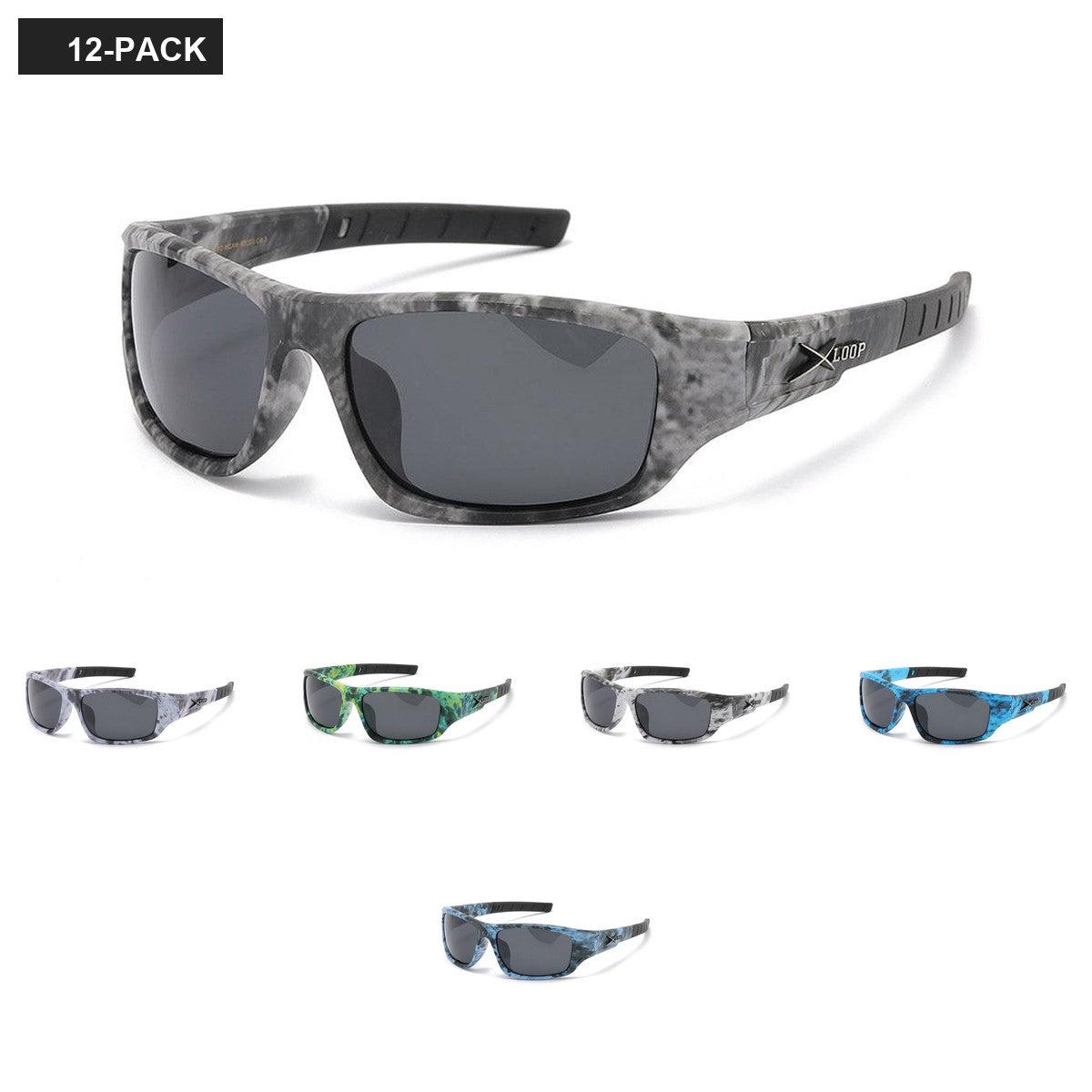 X-Loop Camo Polarized Sunglasses Wholesale PZ-MCAM-X3203 image