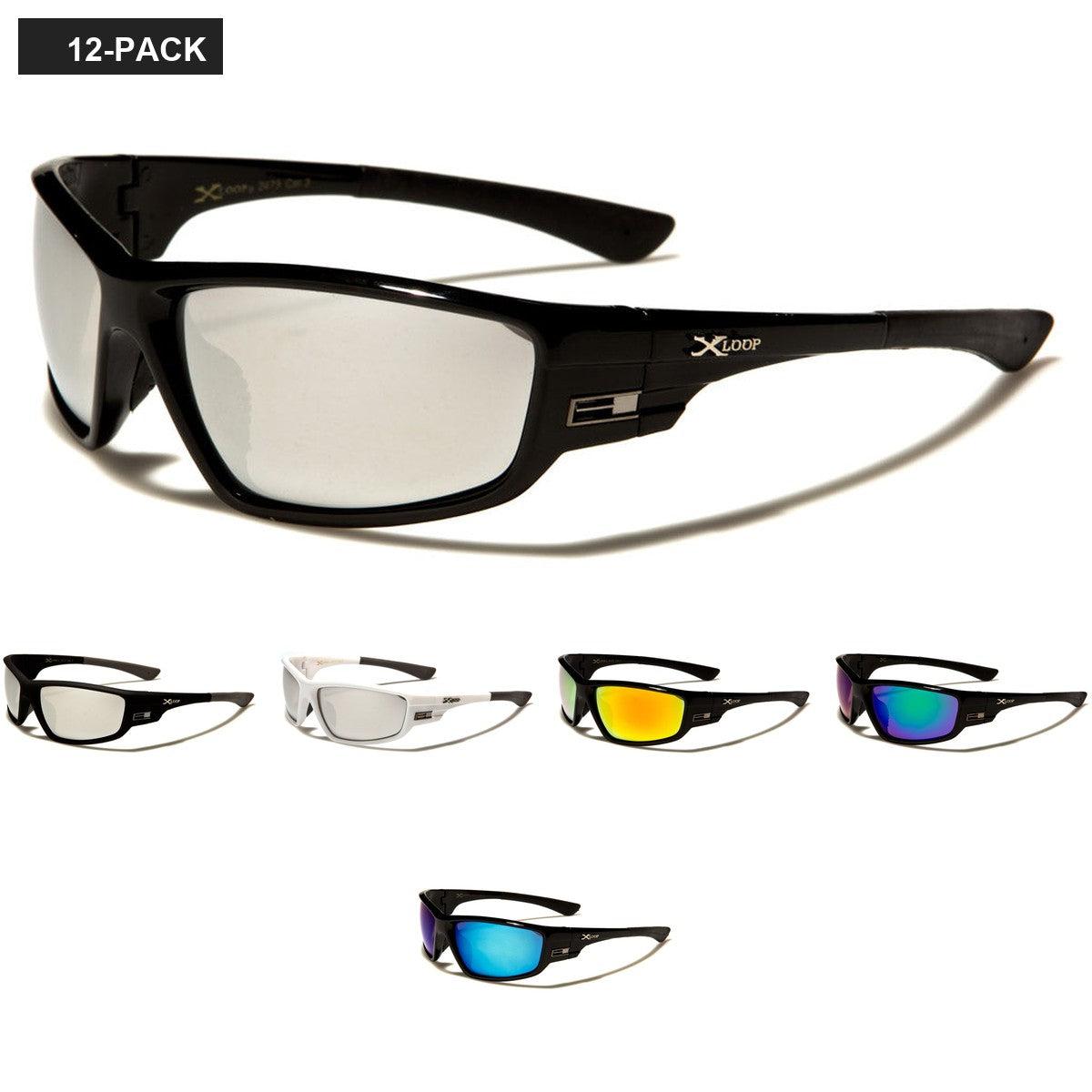 X-Loop Wrap Around Men's Sunglasses Wholesale XL2473 image