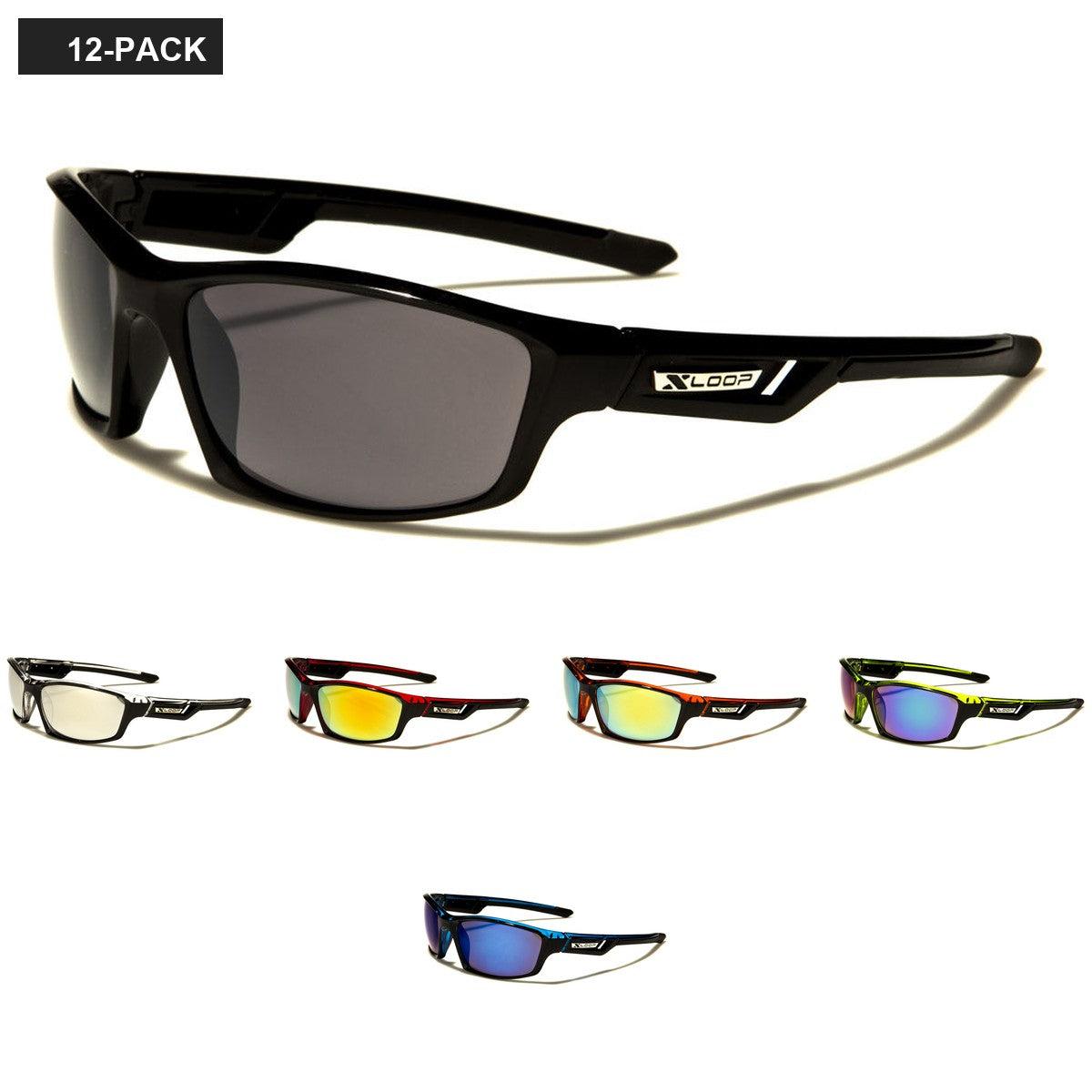 X-Loop Wrap Around Men's Wholesale Sunglasses XL2446 image