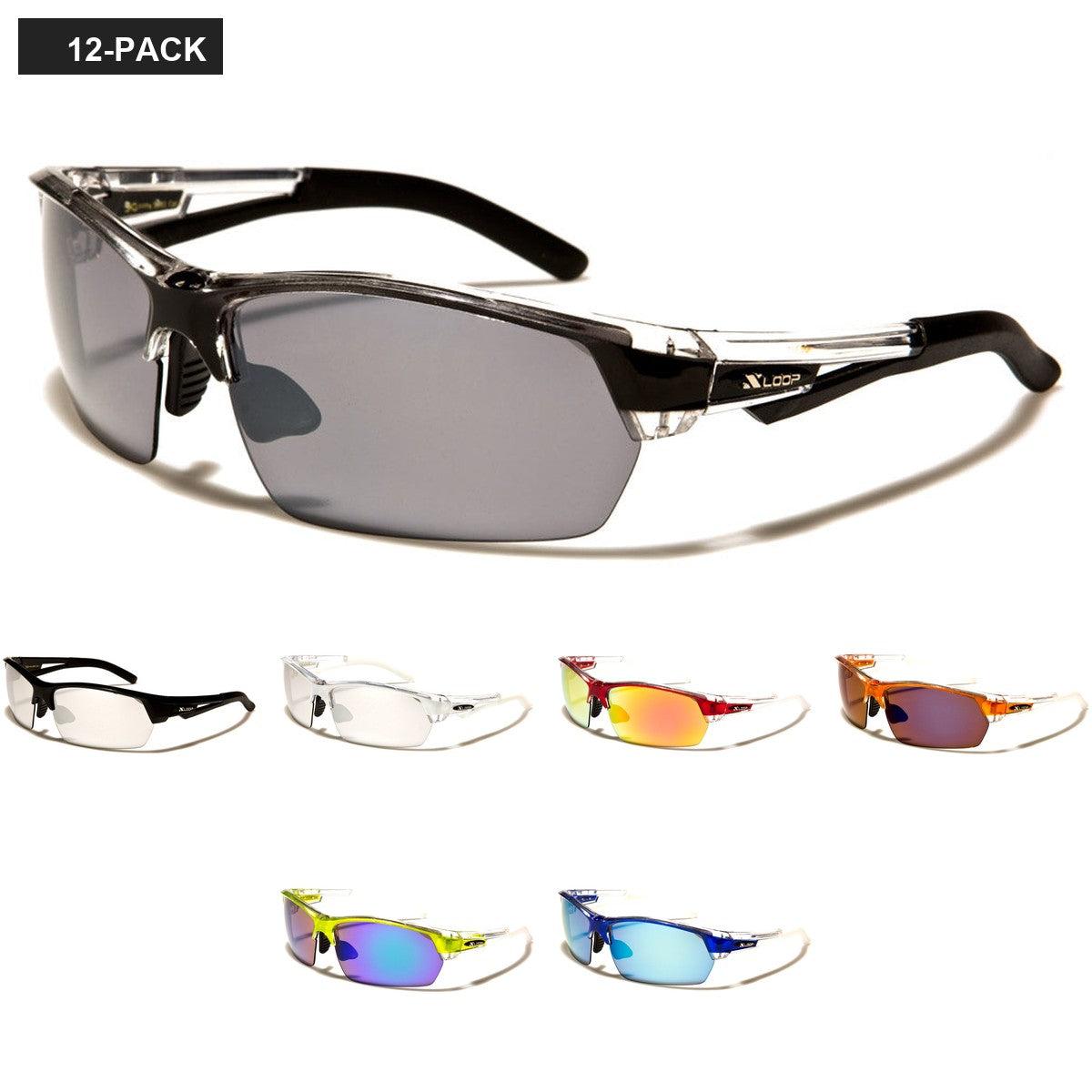 X-Loop Wrap Around Men's Wholesale Sunglasses XL2561 image
