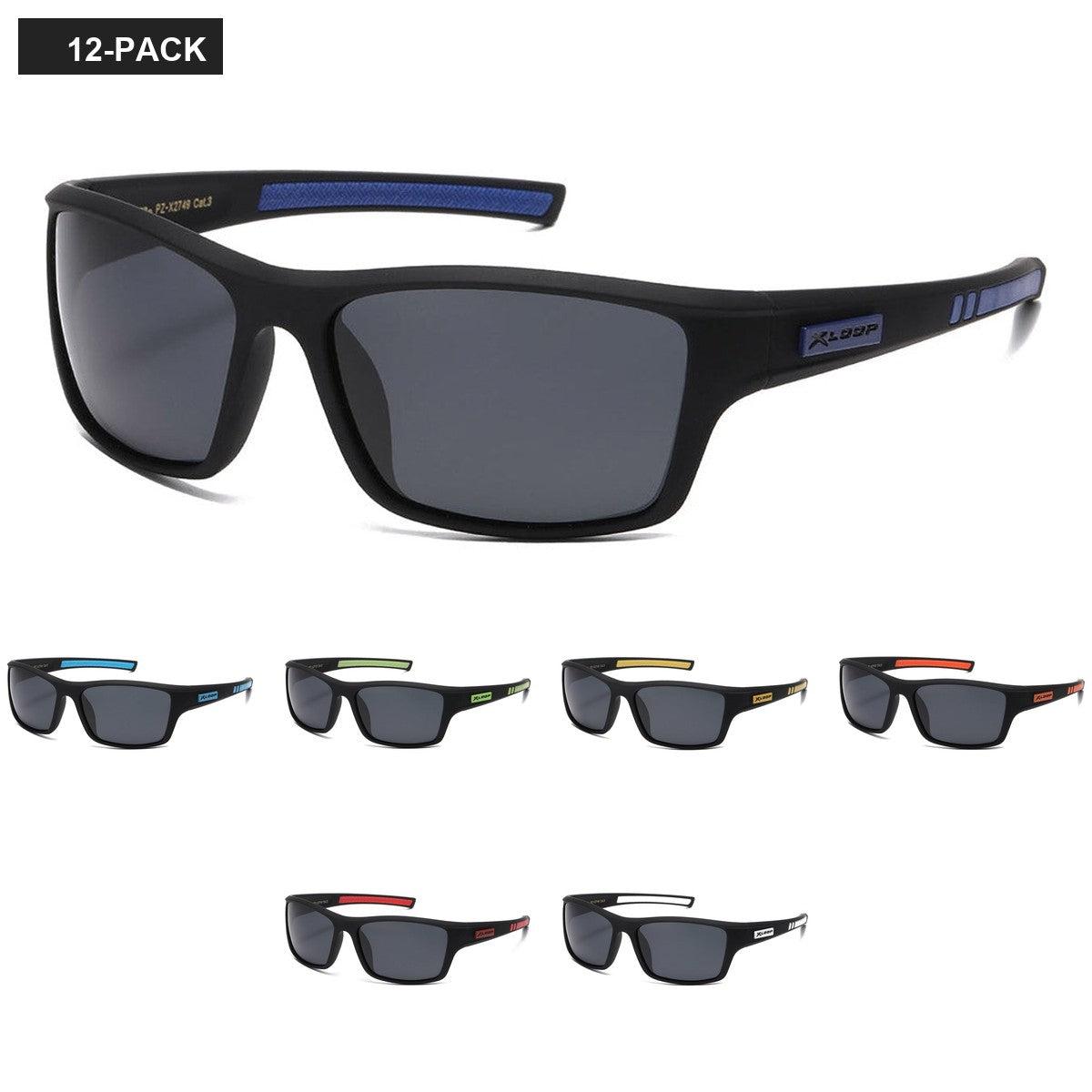 X-Loop Wrap Around Polarized Wholesale Sunglasses PZ-X2749 image