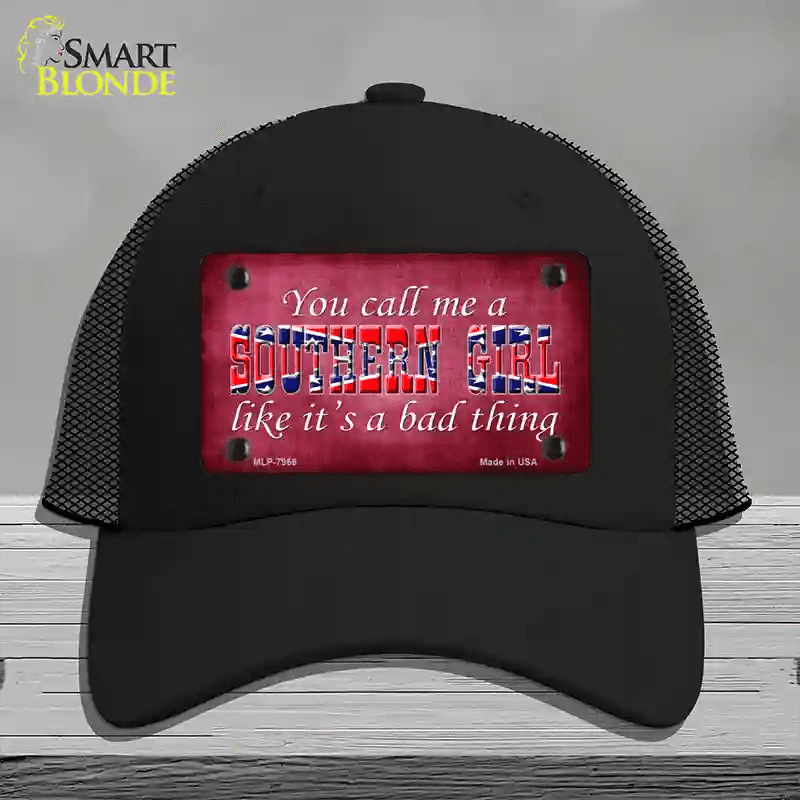 Call Me A Southern Girl Novelty License Plate Hat image