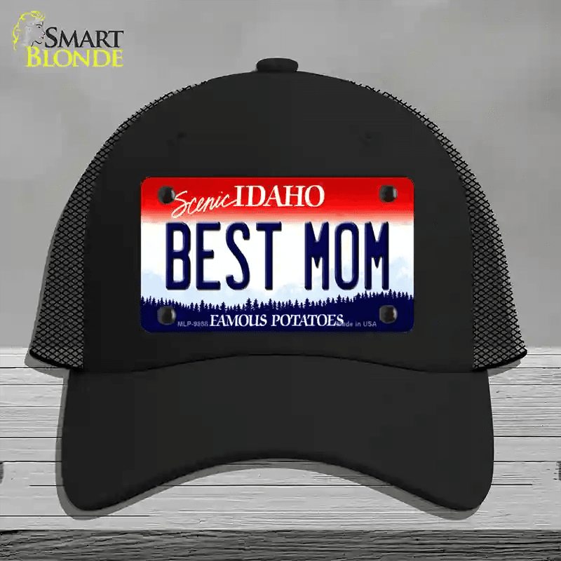 Best Mom Idaho Novelty License Plate Hat image