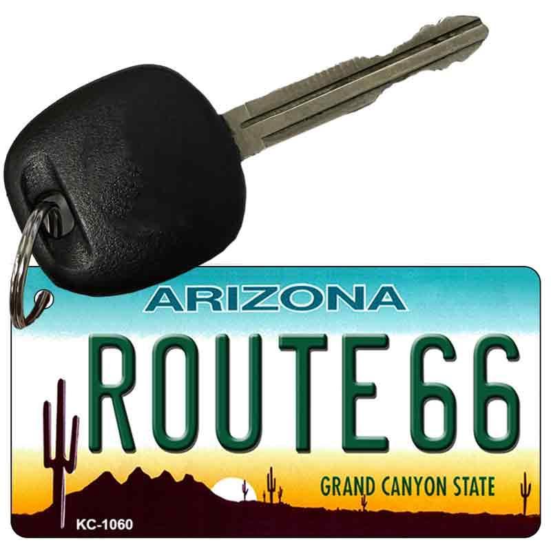 Route 66 Arizona Novelty Aluminum Key Chain KC-1060 image