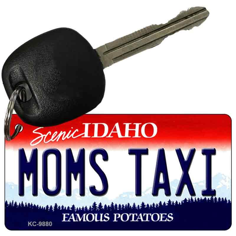 Mom's Taxi Idaho State Metal Novelty Aluminum Key Chain KC-9880 image