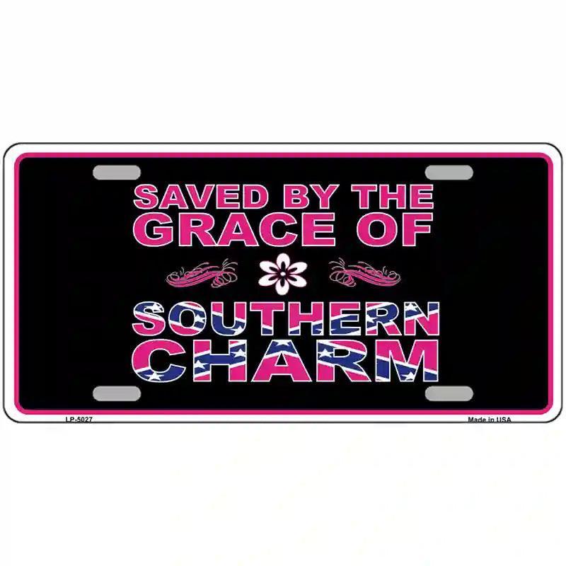 Southern Charm Metal Novelty License Plate image