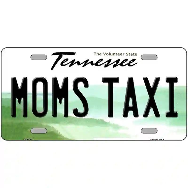 Moms Taxi Tennessee Novelty Metal License Plate image
