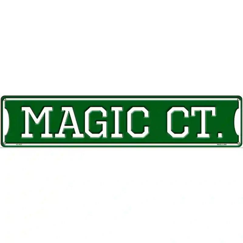 Magic Ct Novelty Metal Street Sign image