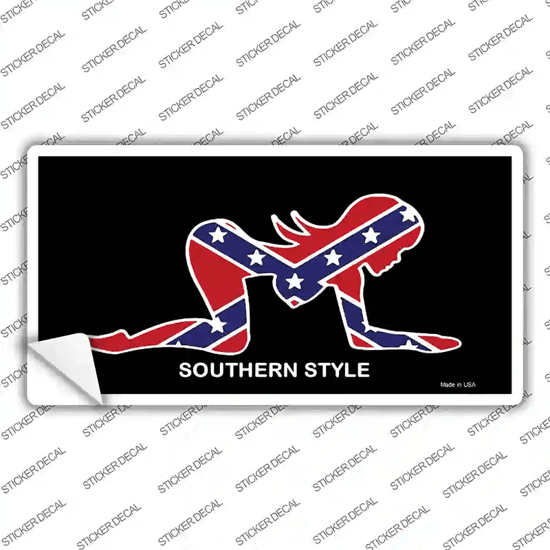 Southern Style Sexy Novelty Sticker Decal image