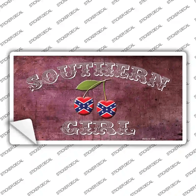 Southern Girl Novelty Sticker Decal image