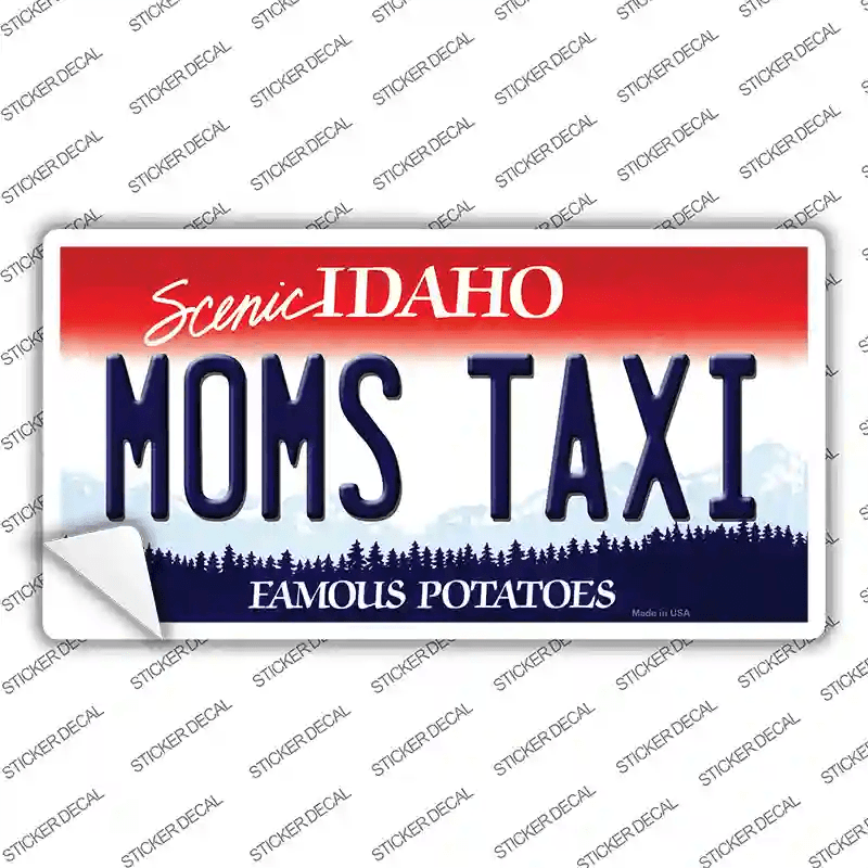 Moms Taxi Idaho Novelty Sticker Decal image